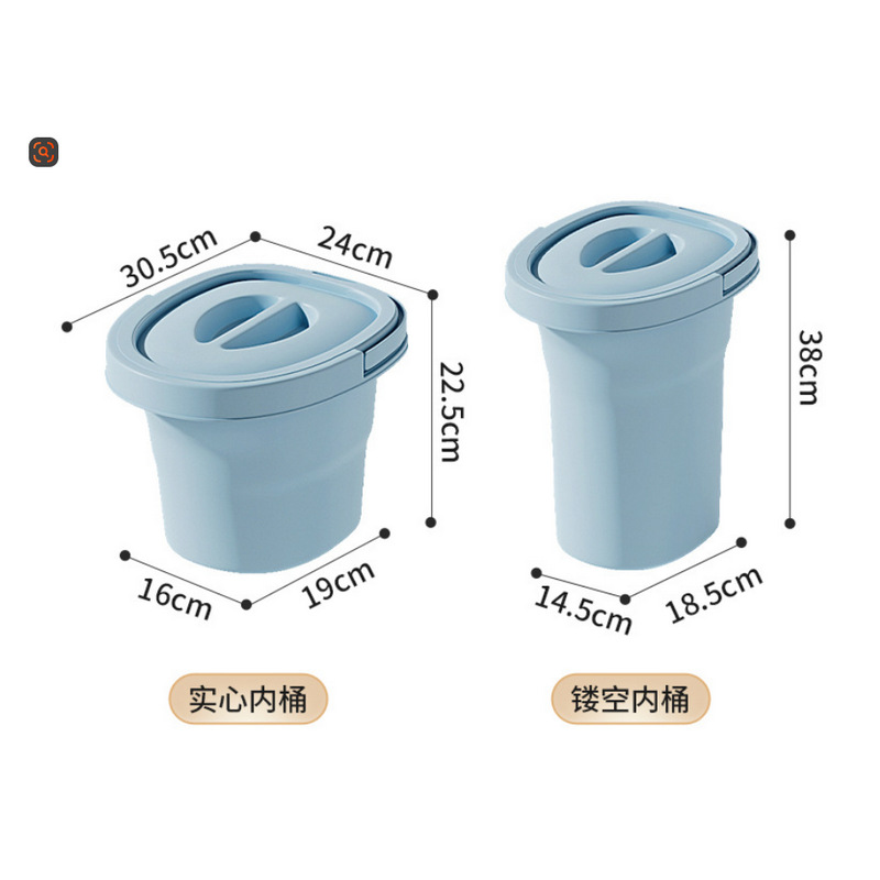 Portable Toilet Seat for the Elderly, Adult Commode, Indoor Odor-Proof, Portable for Seniors, Bedside Use for Nighttime Use