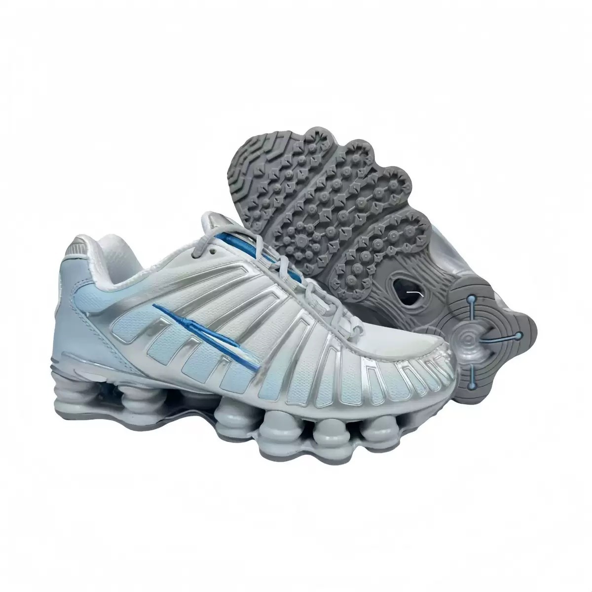 Zapatos Pitian comercio exterior Shox transfronterizo zapatos TL pilares zapatos de pareja zapatos de carreras para hombres y mujeres de tamaño grande