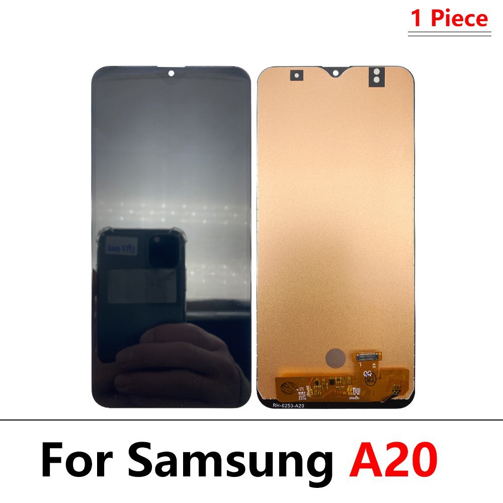 Aplicable a Samsung A10A20A30A40A50A21sA50s Pantalla LCD ensamblaje exclusivo a través de fronteras