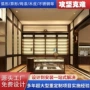 带灯定制落地复古展台