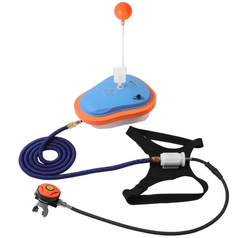 8700Mah 7m Electric Diving Breathing Apparatus Snorkeling Respirator Diving Equipment Underwater Breathing Pump