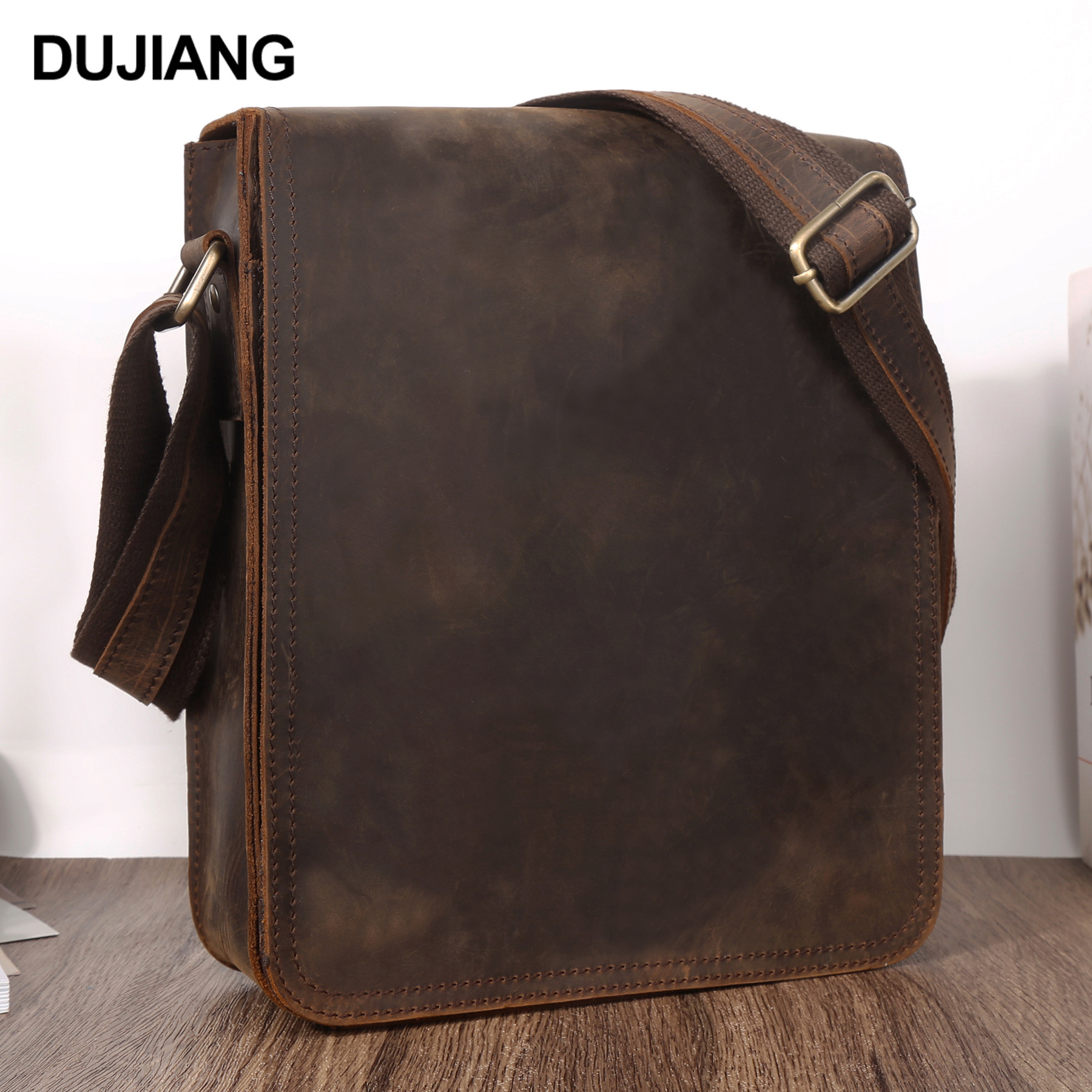 Capacious men's one-shoulder bag