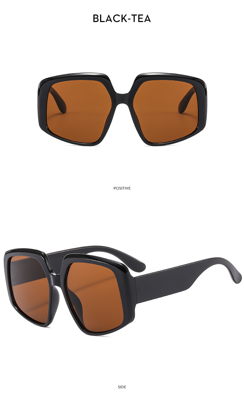 European and American new style irregular large frame sunglasses cross-border fashion retro sunglasses women's modern trendy sunglasses_voghion.com