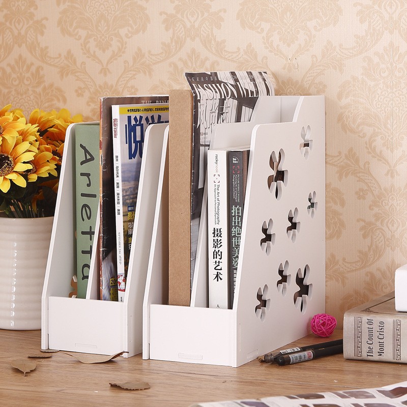 File Storage Box Office Supplies Desktop File Rack Folder Bill Express Order Storage Box Desk Book