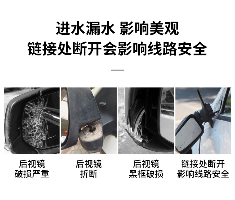 Suitable for 20 Roewe i6 rearview mirror assembly new i6 plus rearview mirror assembly original electric folding mirror