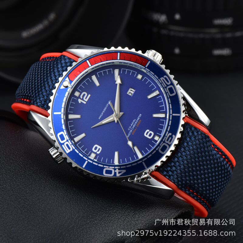 Manufacturers wholesale AliExpress men's six-pin high quality steel belt quartz chronograph European men's wristwatch Manufacturers wholesale AliExpress men's six-pin high quality steel belt quartz chronograph European men's wristwatch