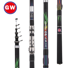 光威闪电小矶超短便携式碳素迷你矶钓竿海竿手海两用远投抛竿套装