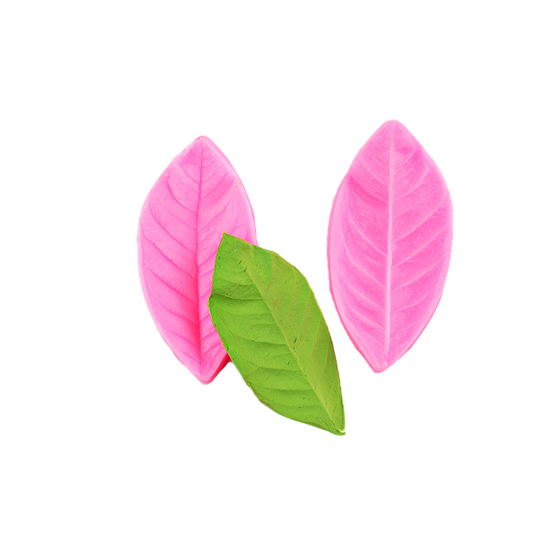 Hojas pétalos de rosa fondant molde de silicona peonía simulación flor AI su azúcar textura de doble cara azúcar flor molde de silicona