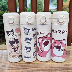 子供用ウォーターカップ 304 ステンレス鋼学校特別な断熱カップ落下防止学生ビエベア kt 猫断熱カップ卸売