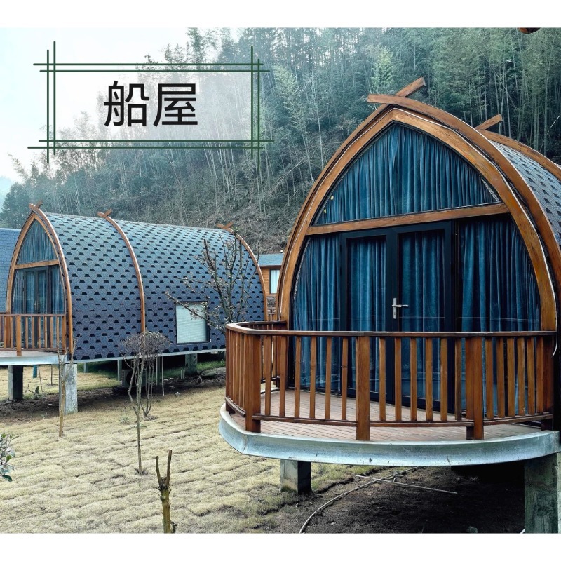 Casa de barco móvil al aire libre, casa de madera, alojamiento residencial, casa de estilo, casa de camping, patio, característica de la habitación escénica