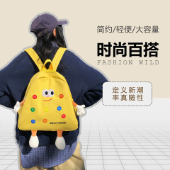 2025新型大衆大容量リュックサック高颜値大学生かばんかわいいクッキーのランドセル