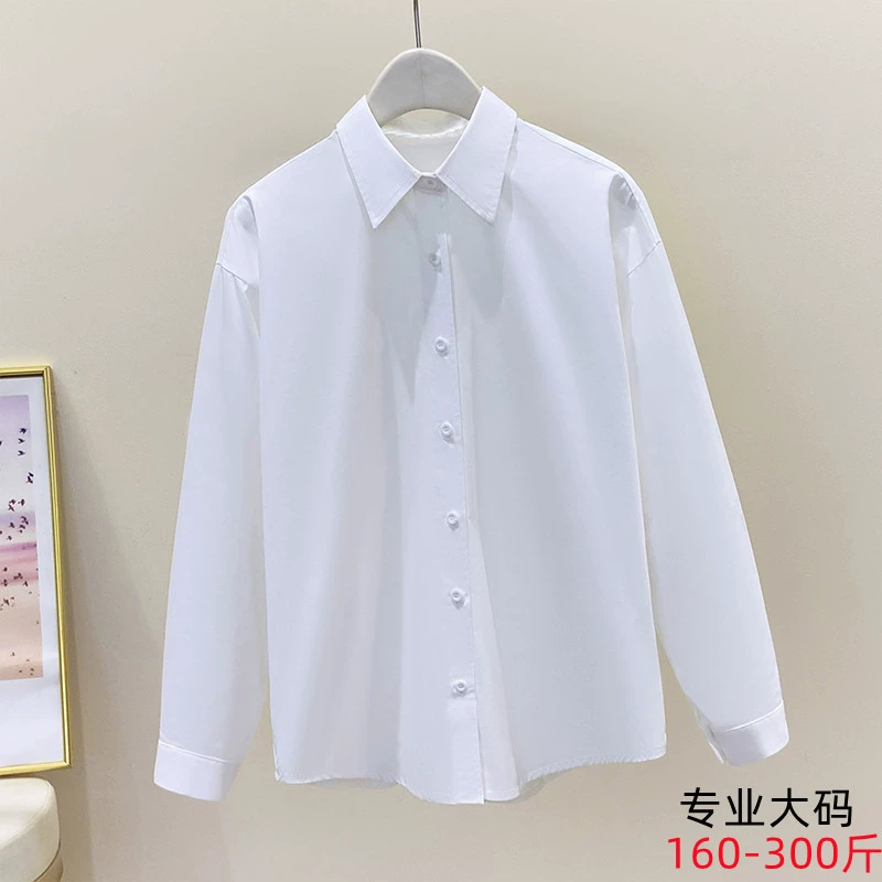 Spring design shirt, plus size, Korean style
