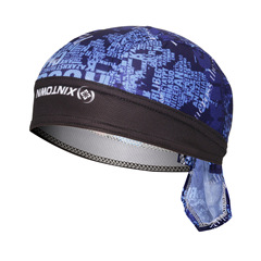 XINTOWN Summer Bicycle Face Mask Cycling Headband Men Quick-Drying Pirate Hat Running Fitness Sports Headband