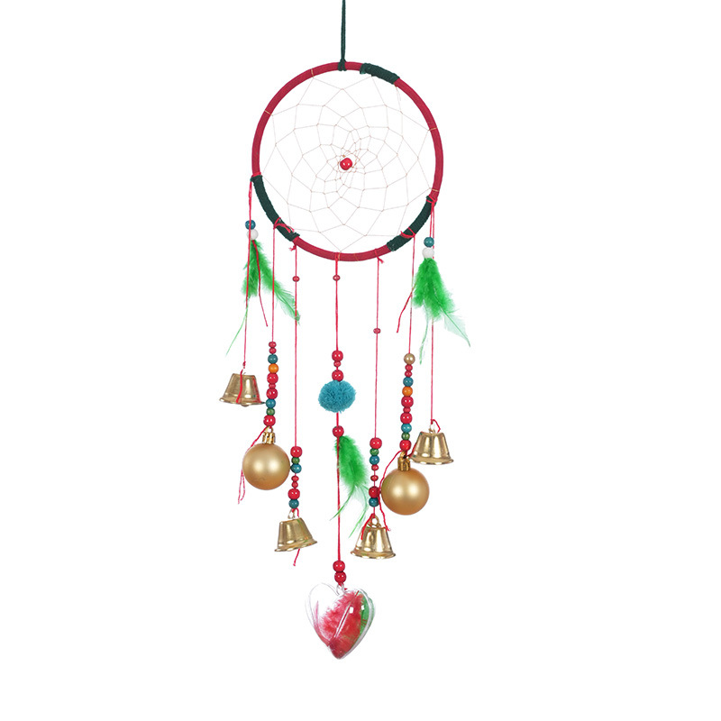 Attrape-rêves carillon à vent décoration de noël à suspendre_voghion.com