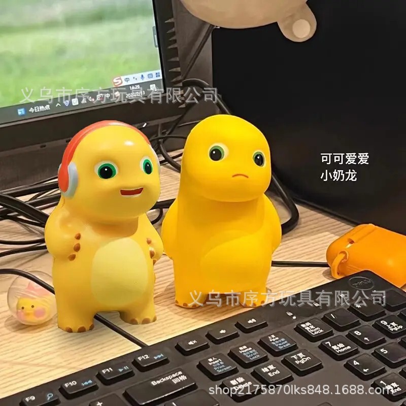 小さなミルクドラゴンは不服です、ピンチ、ゆっくりと反発するおもちゃ、減圧アーティファクト、インターネット有名人、かわいいペット、かわいい、面白い卸売|undefined