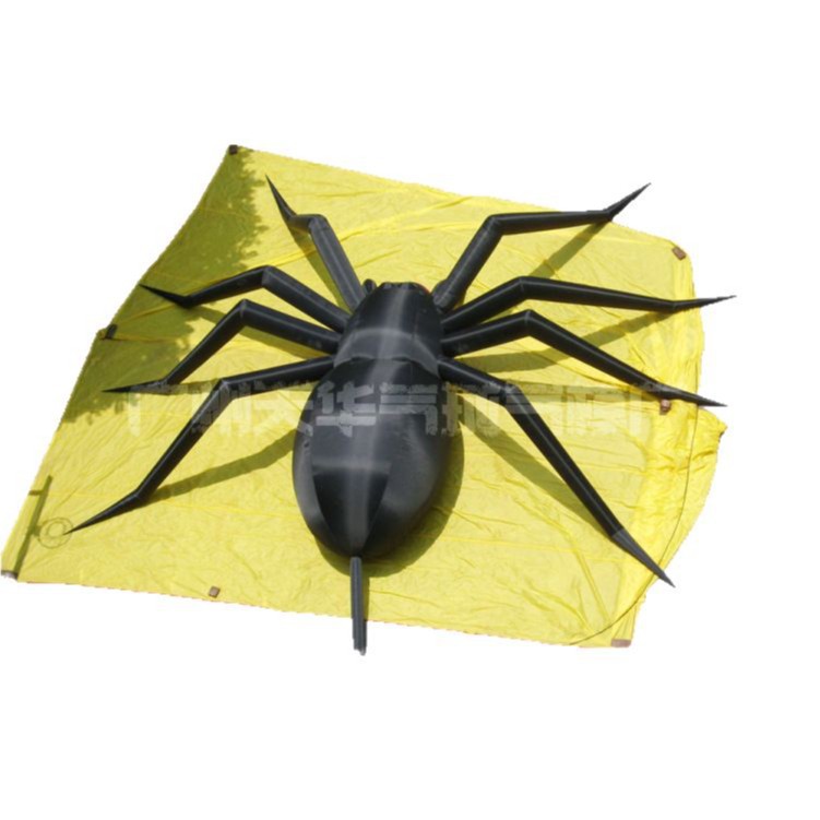 Fábrica al por mayor de dibujos animados inflable modelo de araña de dibujos animados modelo inflable fijo