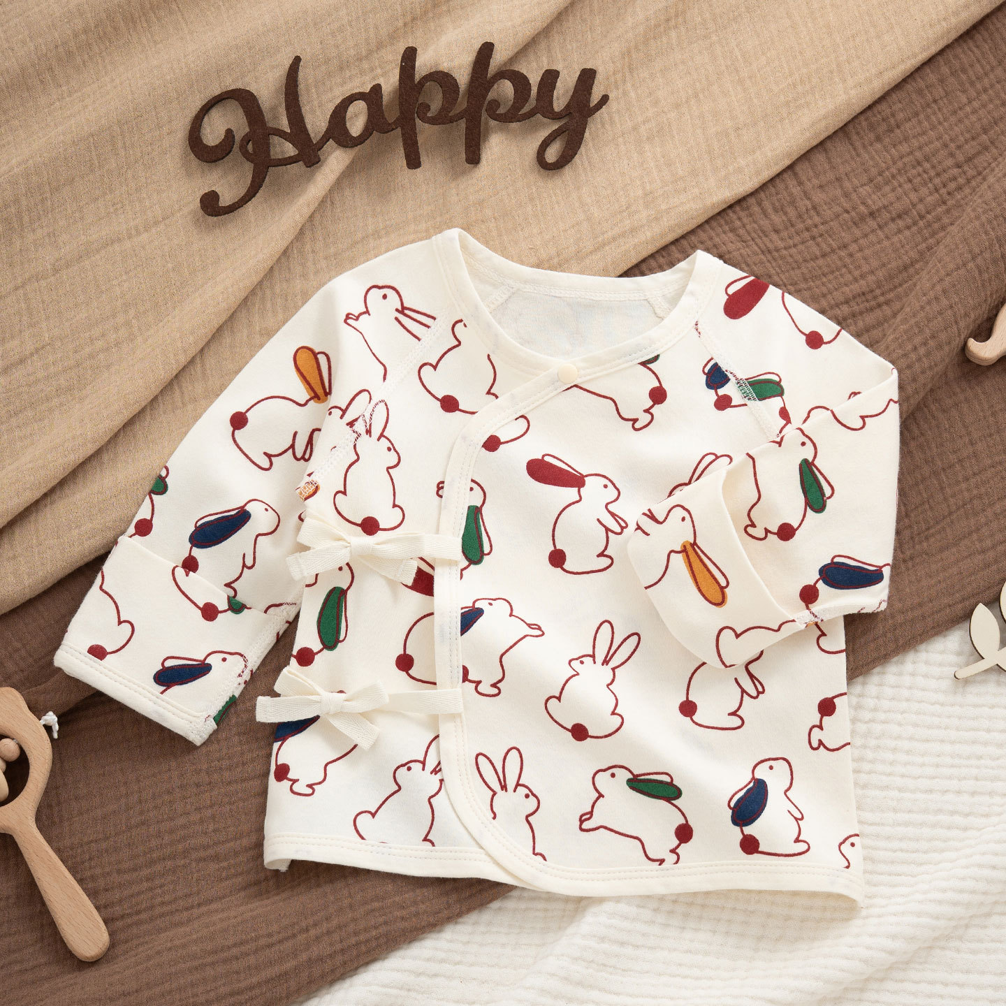 One red-edged rabbit half-back shirt