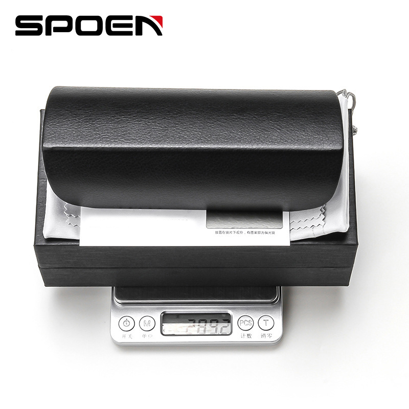 Nueva caja de gafas de cuero PU caja de embalaje completa logotipo de impresión privada de tres capas de tapa de cielo y tierra de alta gama caja de gafas al por mayor