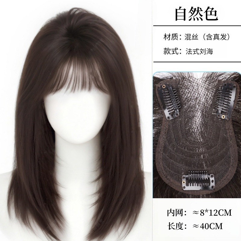 Bloqueo de cabello sin cabello, atmósfera perezosa, clavícula de alto nivel, cabello suelto, cabello blanco alto, franja falsa