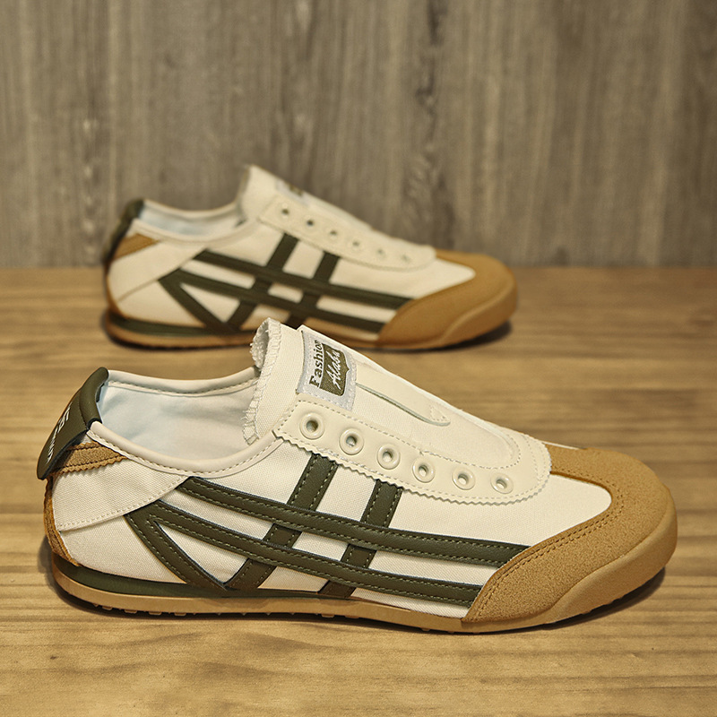 2025春夏季男鞋轻便透气运动休闲单鞋一脚蹬懒人鞋男百搭阿甘鞋潮