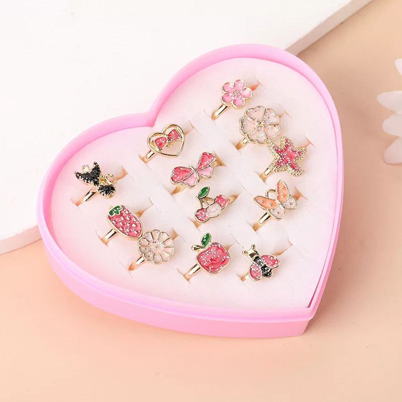Metal cartoon children's cute ring, Aliexpress, Amazon