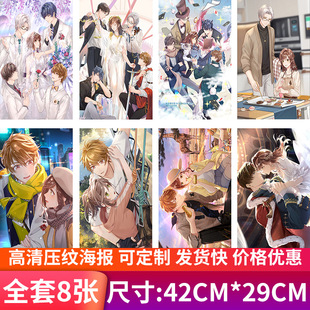 New Animation Unordered Event Thin Embossed High Definition Poster Secondary Amazon School Wallpaper Stickers Surrounding Manufacturers