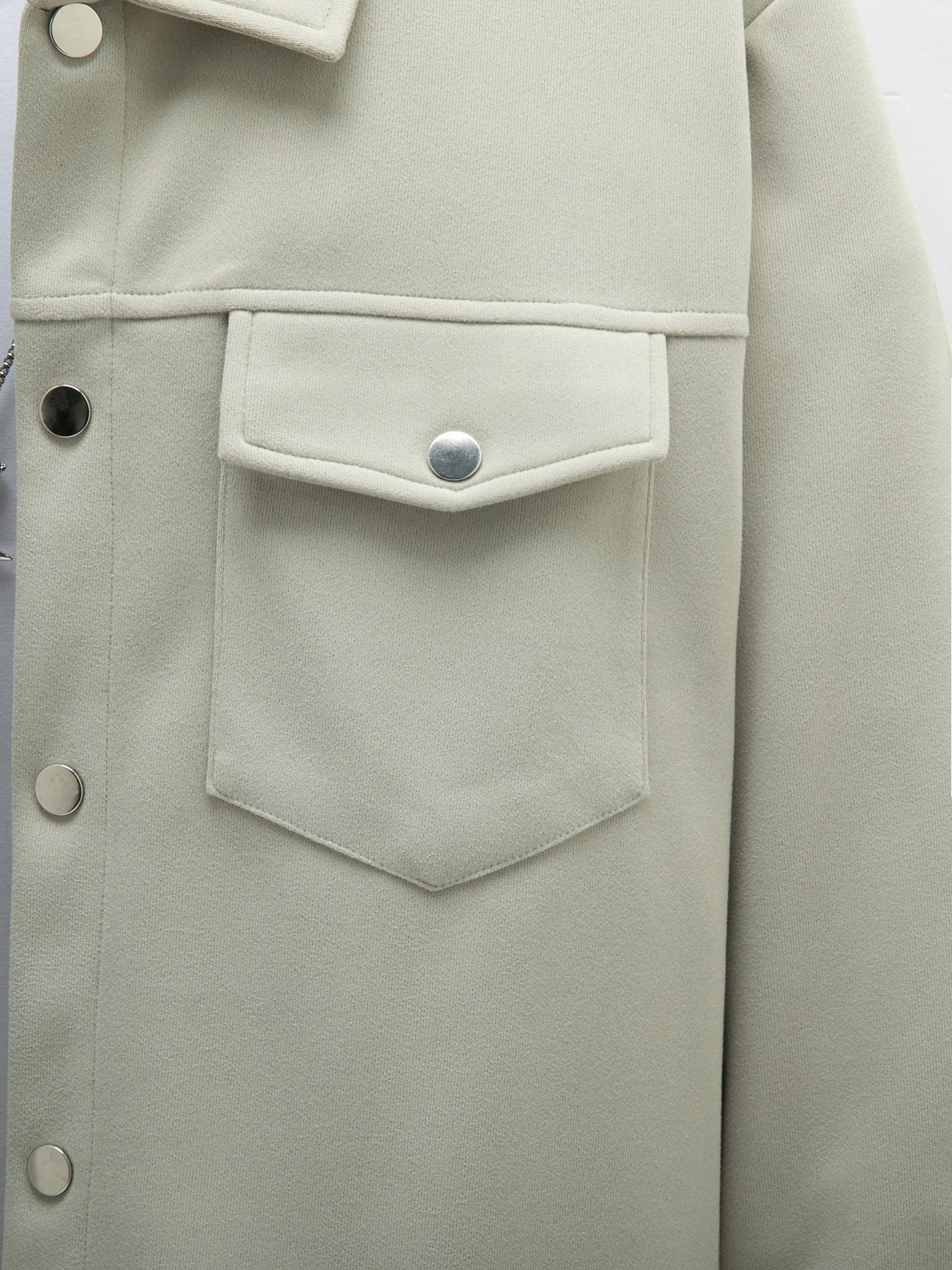 Denim Jacket For Men Lapel Single-breasted Solid Colour Winter_voghion.com