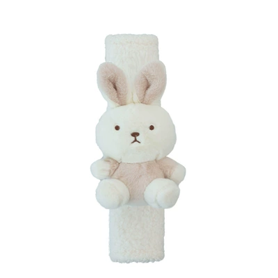Blue rain seat belt shoulder Seat belt shoulder pad - lambskin-shoulder-patch-doll-rabbit