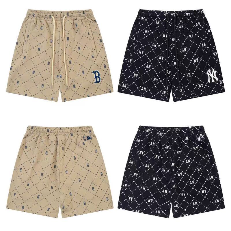 Correct Version of Mlb Trendy Brand 25Ss New Spring and Summer Presbyopic Diamond Full-Print Casual Sports Shorts for Men and Women Couples Correct Version of Mlb Trendy Brand 25Ss New Spring and Summer Presbyopic Diamond Full-Print Casual Sports Shorts for Men and Women Couples