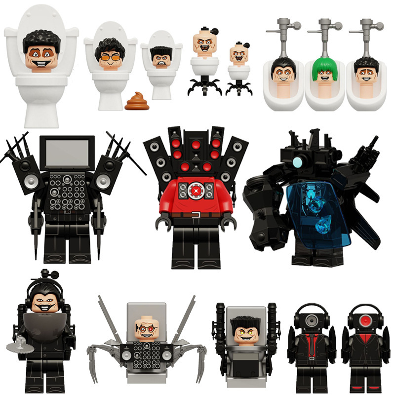 Exclusively for Export: Kdl821 Kdl822 Kdl823 Kdl826 Toilet Figurines, Tv Building Block Figures, Decorative Pieces Exclusively for Export: Kdl821 Kdl822 Kdl823 Kdl826 Toilet Figurines, Tv Building Block Figures, Decorative Pieces
