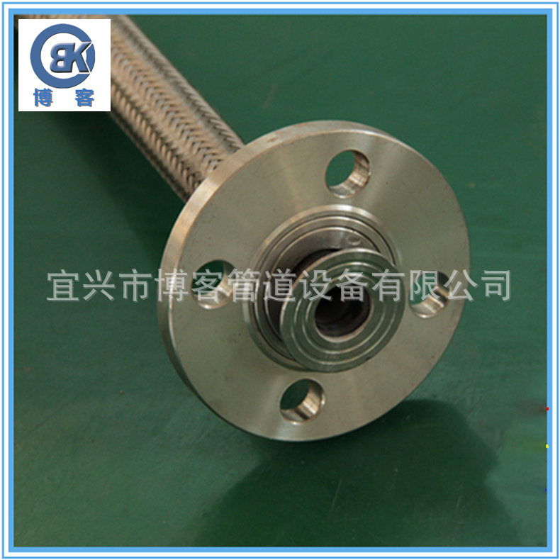 供应活套松套法兰连接式金属软管 蒸汽金属软管 多用金属管