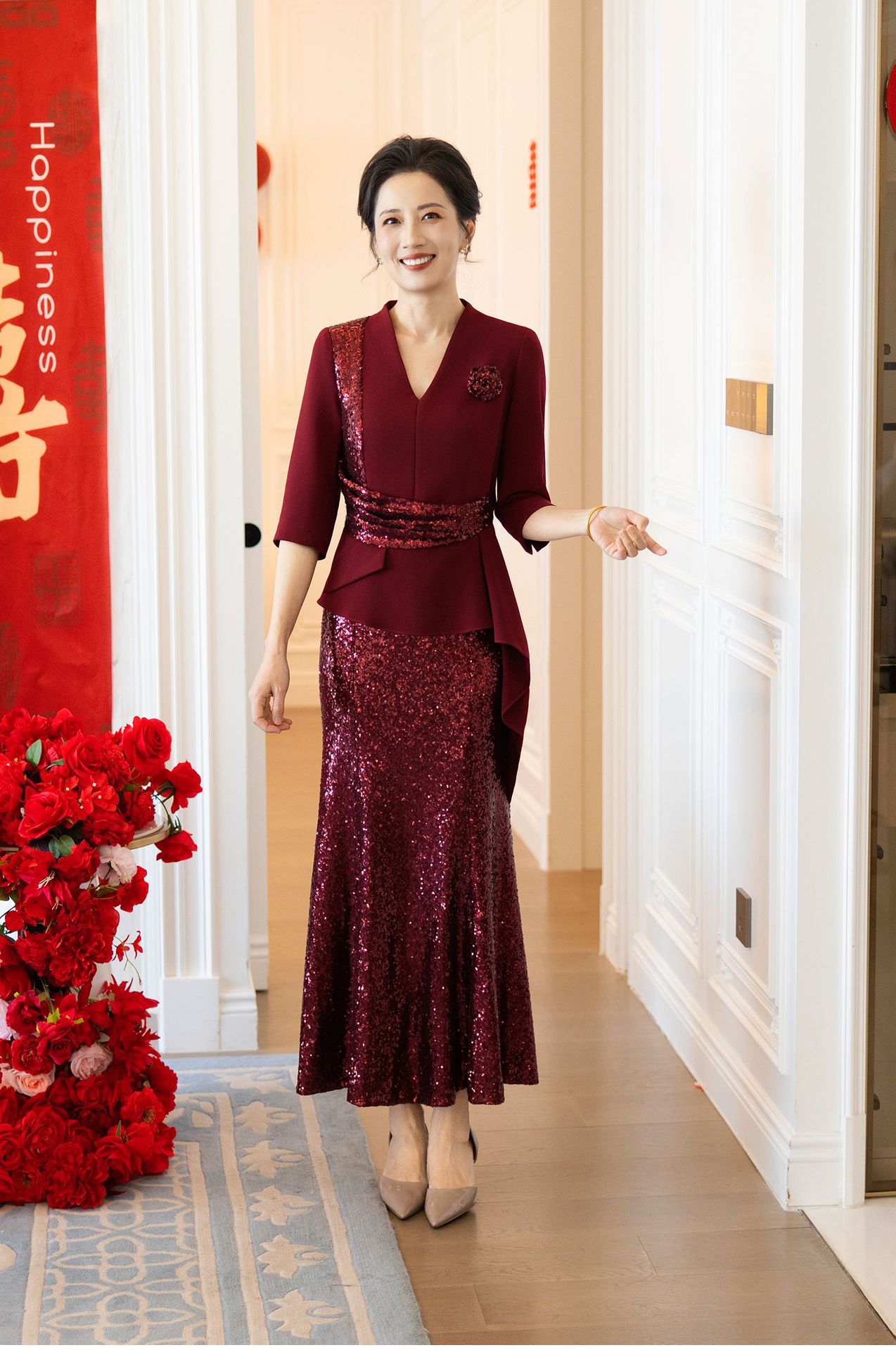 Zhili Mother-in-law Cheongsam 2026 New Model For Young Mothers, Wedding Banquet Outfit, Light Luxury Design, Slimming_ecoleips.com