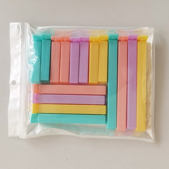 Clip de sellado al por menor para el hogar 12 Paquete de clip de sellado clip a prueba de humedad clip de mantenimiento fresco de comercio exterior al por mayor