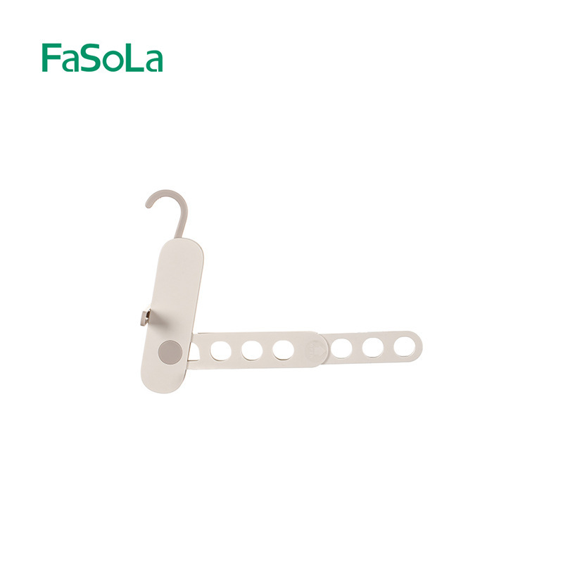 FaSoLa 折りたたみ物干しラック ホテル出張 室内物干しフック ポータブル 7穴 旅行物干しラック|undefined