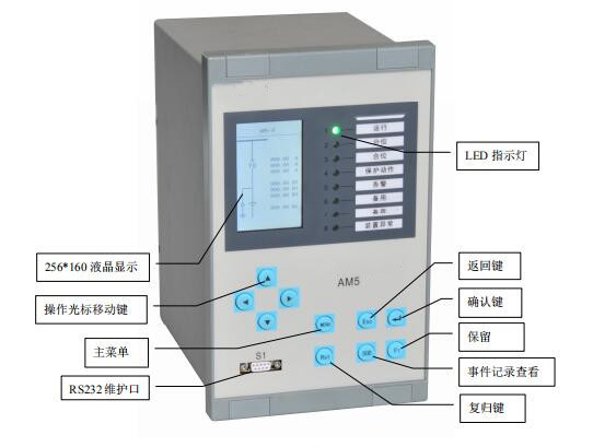 多功能变压器保护装置 型号:NZL6-AM5-T 库号：M371977