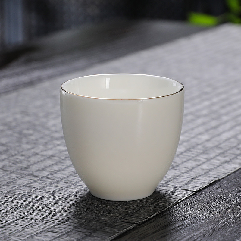 젠 컵-퓨어 화이트 골드