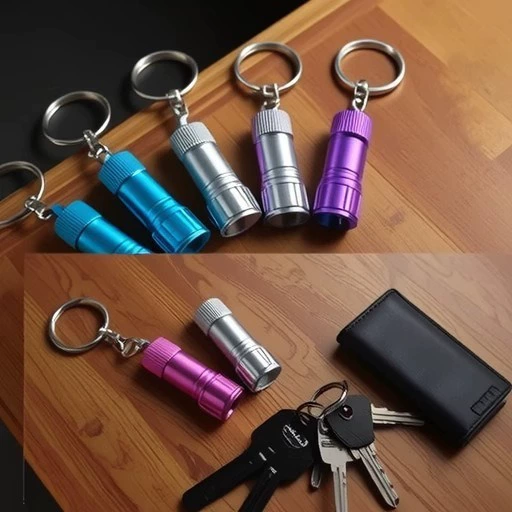 Фабрика алюминиевого сплава мини брелок подарок металл небольшой фонарик, металл небольшой фонарик