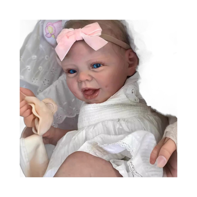 Cuerpo de tela de 22 pulgadas Hani Rebirth Doll Simulación Bebé Suministro transfronterizo Una generación