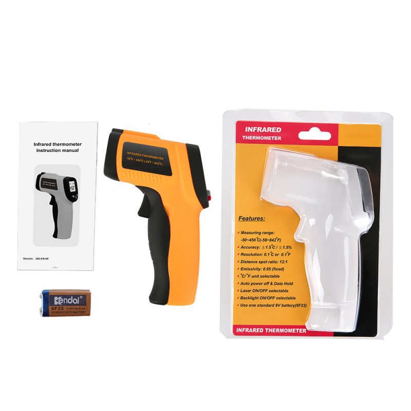 标智GM300高精度工业物体表面红外线测温仪Infrared Thermometer
