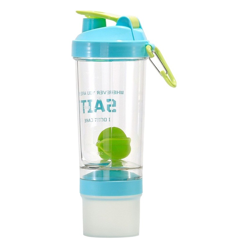 Vaso Mezclador de Proteína en Polvo para Hombre y Mujer, Venta al por Mayor Transfronteriza, Vaso Deportivo Portátil con Escala, Vaso para Batidos con Agitación, Se Puede Imprimir con Logotipo