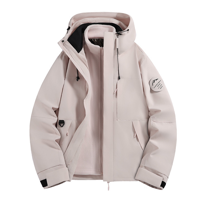 2026 Fall/Winter Trendy Versatile Men's 3-in-1 Jacket with Fleece Lining, New Warm Outerwear