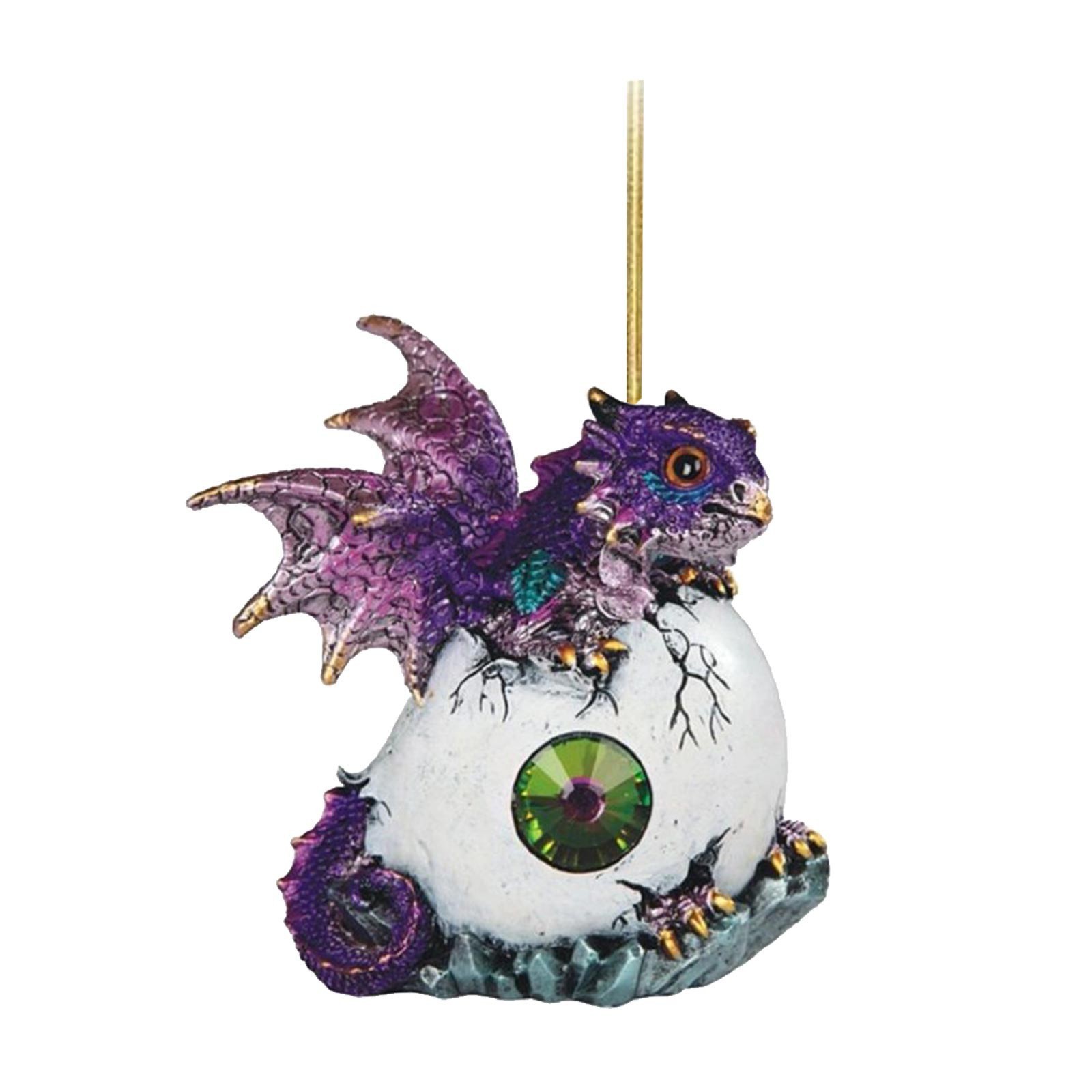 Acrílico Navidad lindo dragón bebé adornos Navidad árbol encanto decoración 2024 Año Nuevo decoración regalo