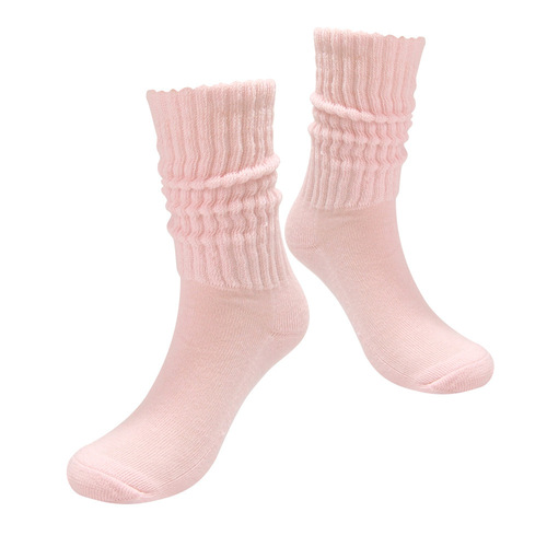 Candy-colored crew socks for men and women, thin, colorful, European and American-style long tube socks with flat, bubble-like texture