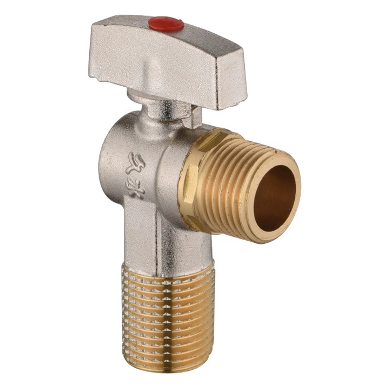 Шаровой сердечник большой треугольный клапан потока бытовой газовый водонагреватель настенный угловой клапан котла шаровой кран холодной и горячей 4 точки 6 точек впускной клапан