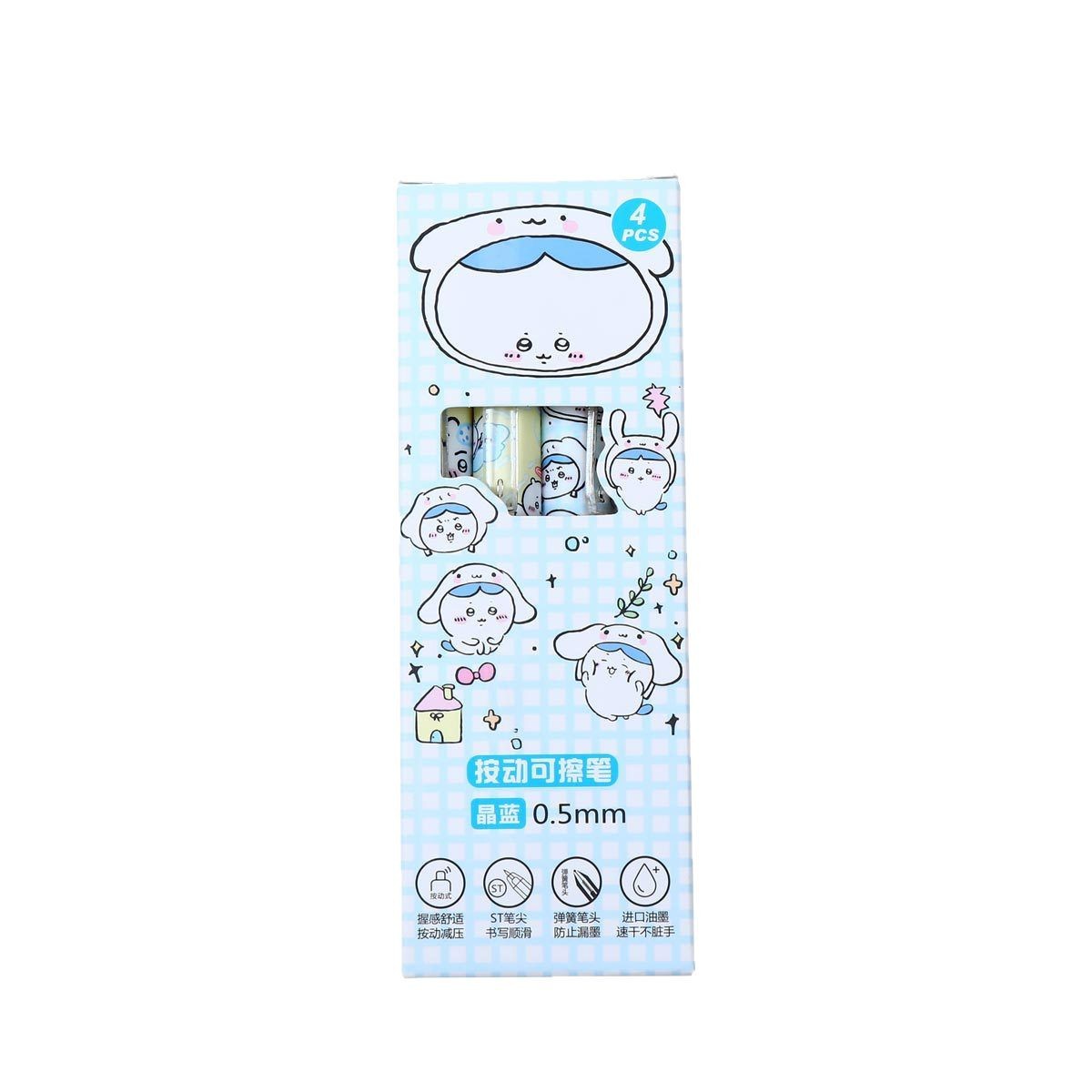 dibujos animados postura ST estudiantes pulsar bolígrafo borrable bolígrafo neutro para escribir suavemente Jigawa lindos bolígrafos
