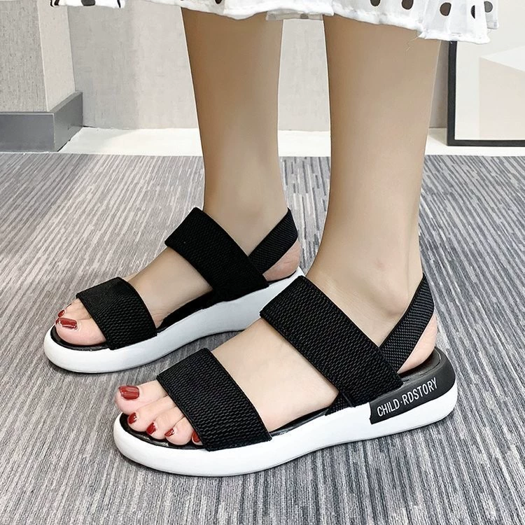 Sports sandals, elastic summer footwear, beach shoes, season 2021