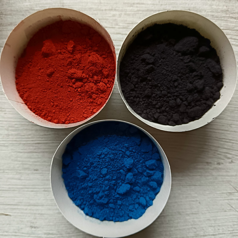 氧化铁红颜料水泥混凝土彩砖着色剂工业级涂料油漆色粉氧化铁红