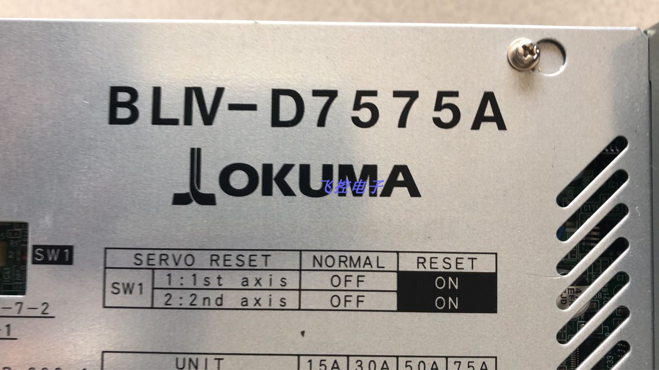 OKUMA大隈伺服驱动器BL4-D7575A、BLIV-D7575A 原装现货 议价销售