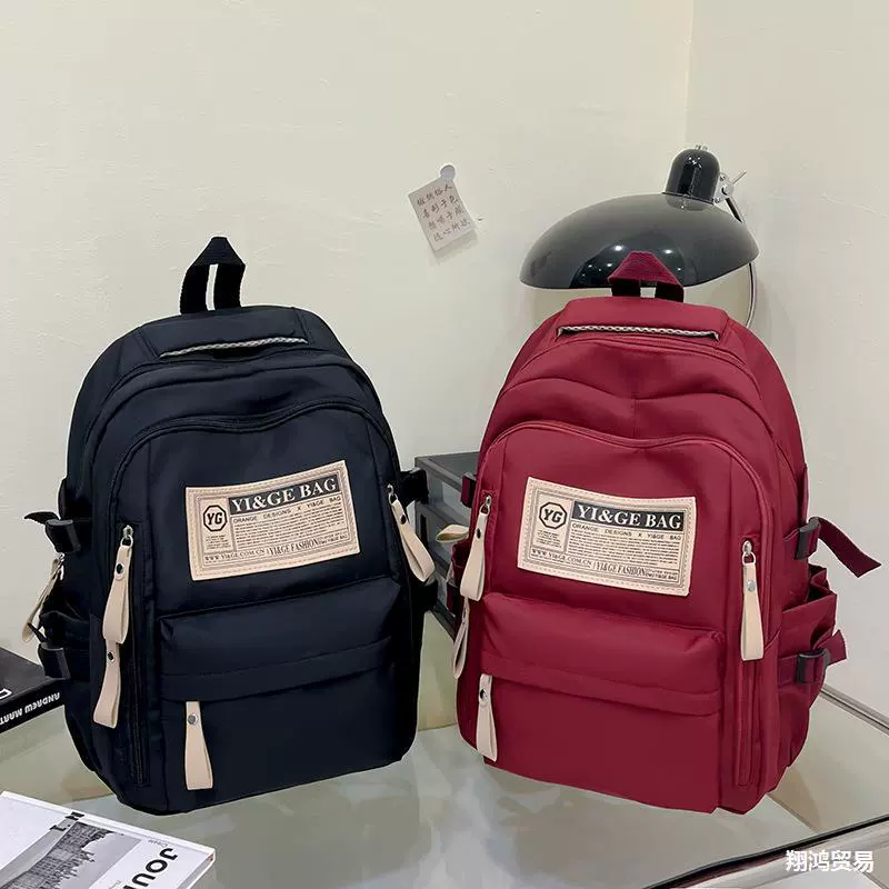 2024 новые трансграничные специальные школьные сумки для учениц нейлоновая ретро о младшей средней школе