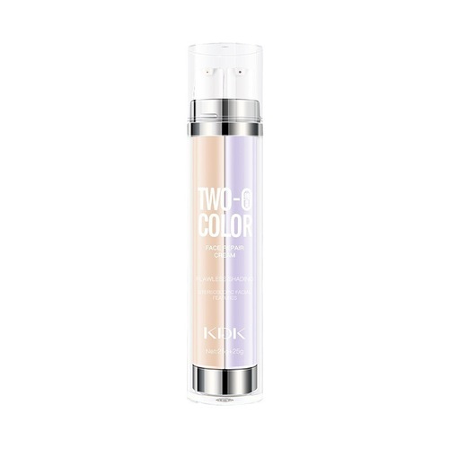KDK two-color isolation cream, repairing BB cream, concealer, non-stuck powder, double-tube liquid foundation, moisturizing, modifying, concealer and isolation cream